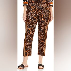 NWT Kobi Halperin Animal Print Ankle Pant, Size M, $298